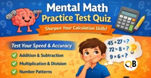 Mental Math Practice Test Quiz