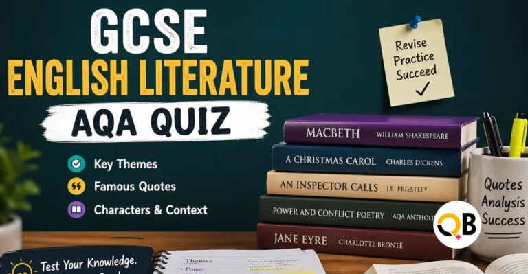 GCSE English Literature Quiz (AQA Practice)